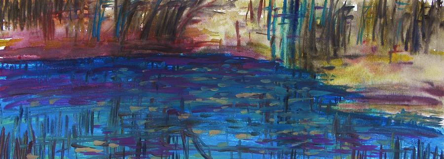 Night Water Painting by John Williams