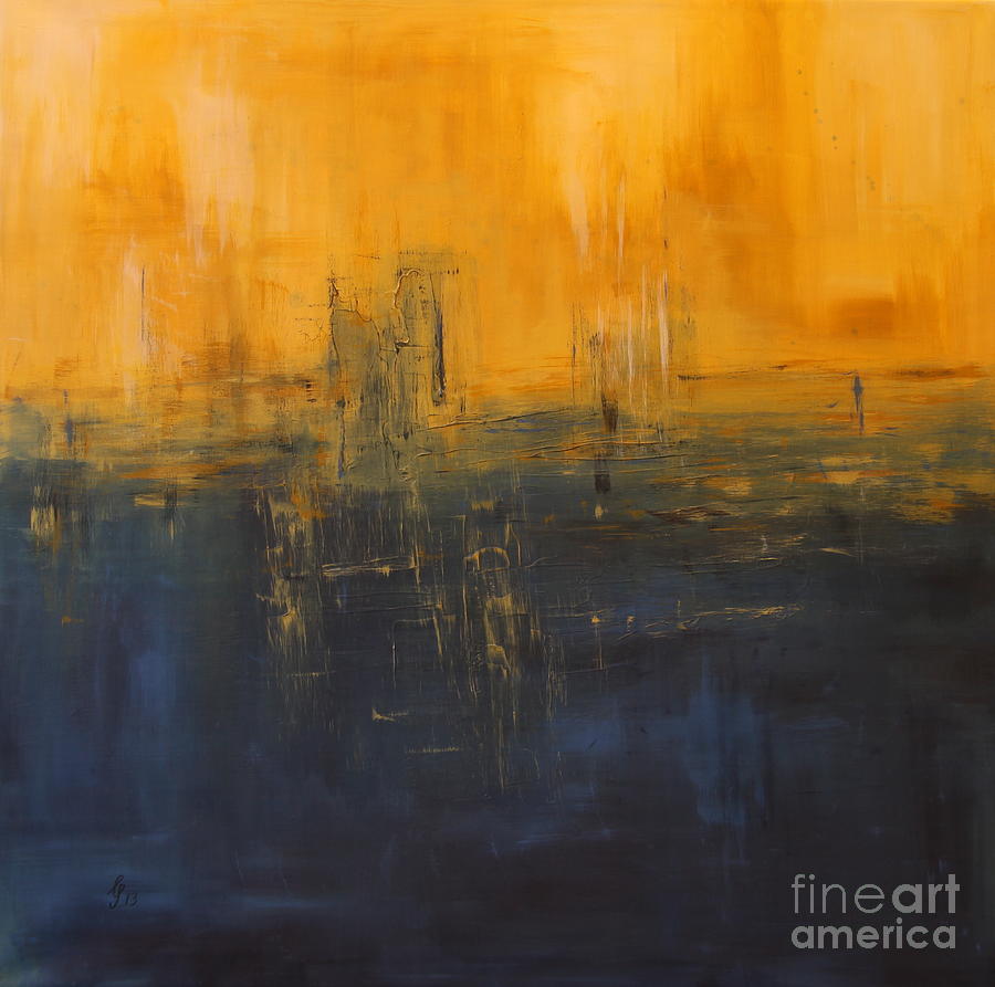 Nightfall #1 Painting by Christiane Schulze Art And Photography