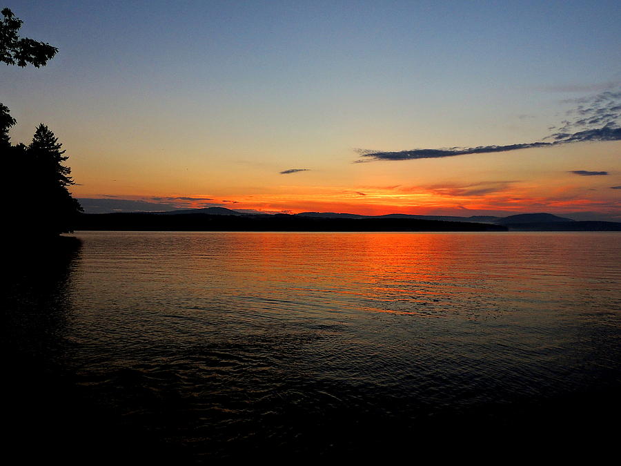 Sunset Photograph - Nightfall by Mim White