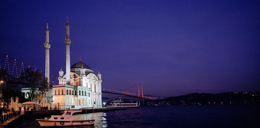 Nightfall Over Istanbul Photograph by Shaun Higson
