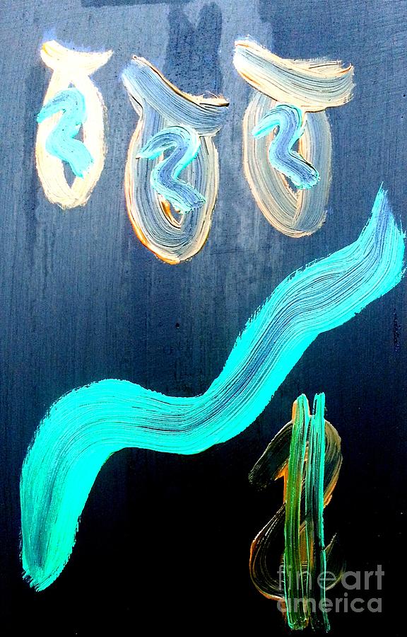 Nightmares Painting - ...nightmares Of Freedom... by Jutta Gabriel Nightmares Painting - ...nightmares Of Freedom... by Jutta Gabriel