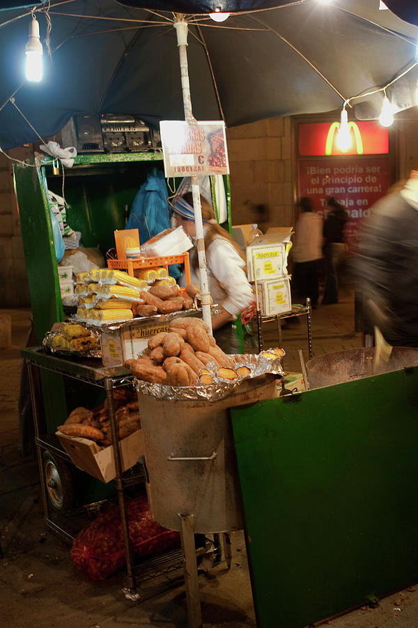 Madrid Vendor Photograph by Lorraine Devon Wilke