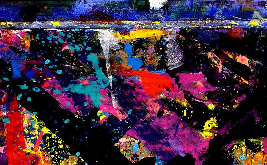 Abstract Painting - Nighttown  IV  by John  Nolan