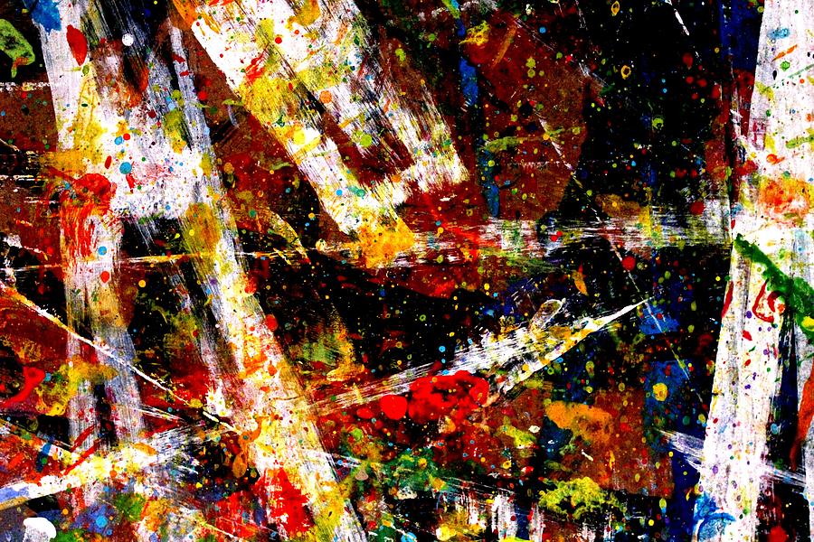 Abstract Painting - Nighttown  XV by John  Nolan