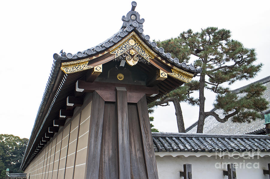 Nijo Castle Walls In Kyoto Japan Photograph by Natural Focal Point