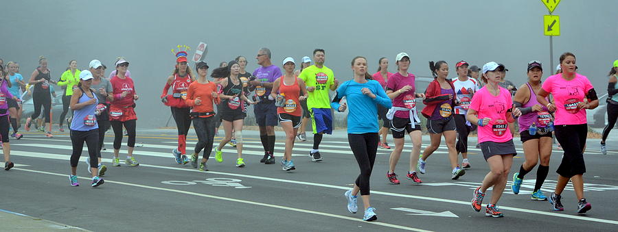 Nike Womans 2013 Marathon at Mile 10 Photograph by Dean Ferreira
