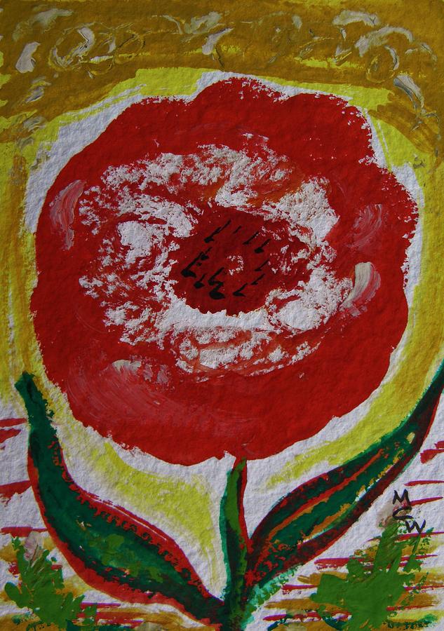 Nikita Flower from the Flower Patch Painting by Mary Carol Williams