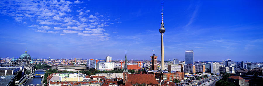 Berlin Photograph - Nikolai Quarter, Berlin, Germany by Panoramic Images