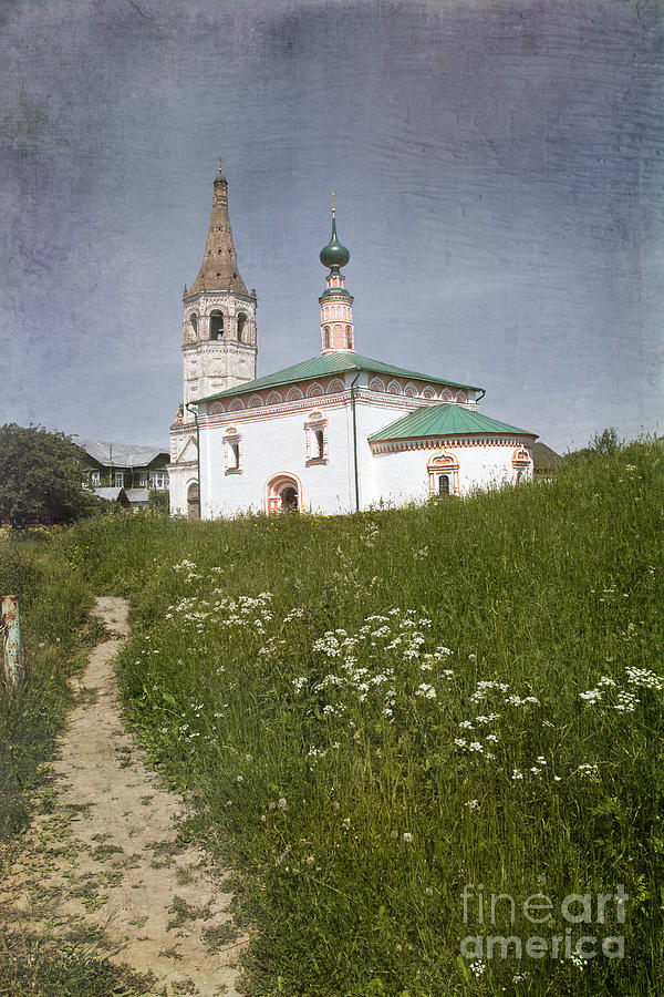 Architecture Photograph - Nikolskaya church Suzdal by Elena Nosyreva