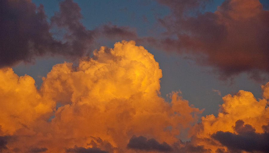 Nimbus at Sunset Photograph by Ricky Cerda - Fine Art America