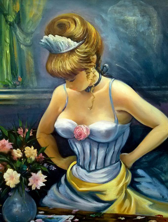 Nina The German Maid Painting by Philip Corley