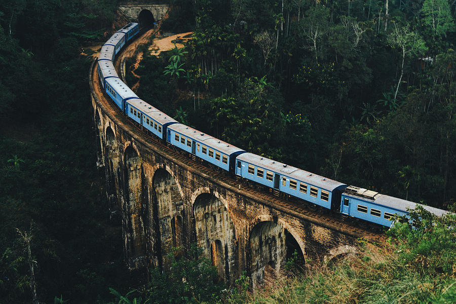Nine Arch Bridge in Sri Lanka Photograph by Oleh_Slobodeniuk