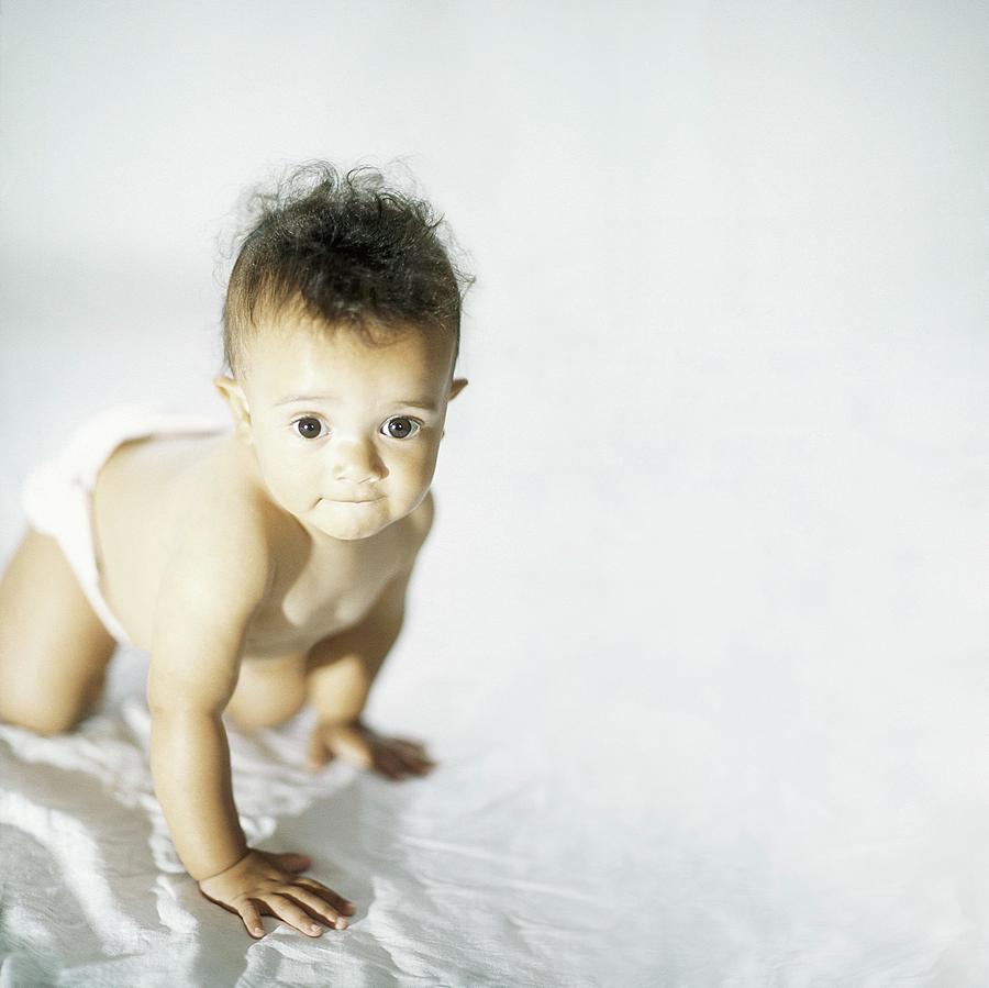 Nine Month Old Baby Photograph by Eddie Lawrence/science Photo Library