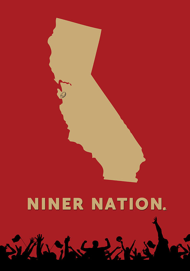 Niner Nation Digital Art by Nancy Ingersoll