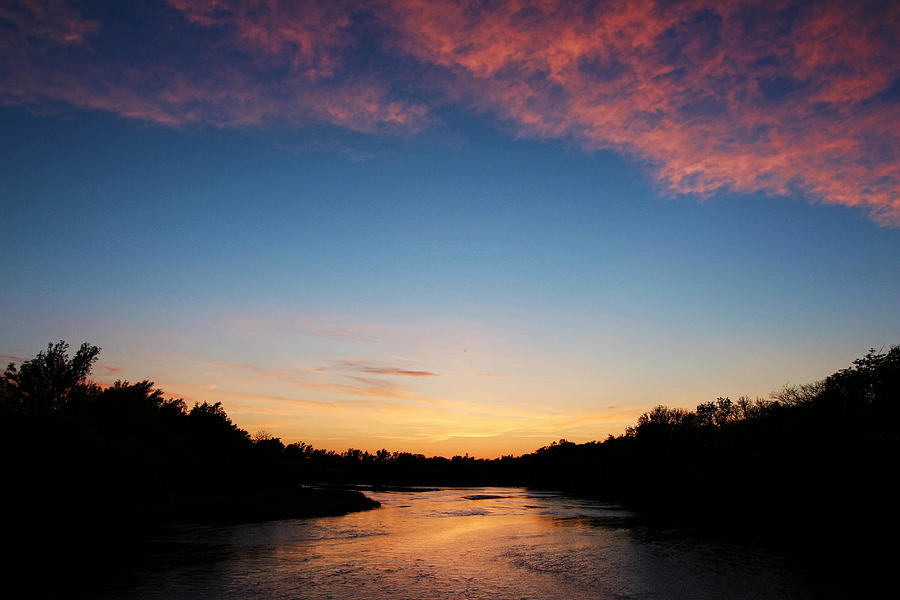 Ninnescah River Photograph by Chris Harris