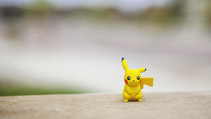 Nintendo Pokemon Go character Pikachu Photograph by CatLane