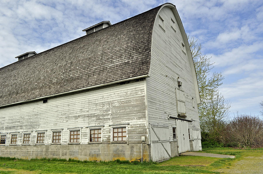 Nisqually National Wildlife Refuge Barn Photograph by Tikvahs Hope