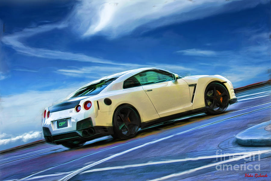 Nissan GT-R  Photograph by Blake Richards