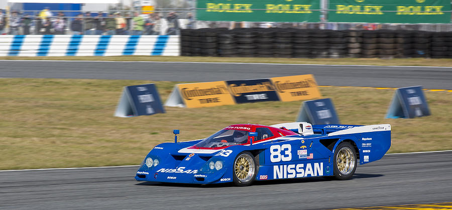 Nissan ZX-GTP Turbo Photograph by Bill Linhares