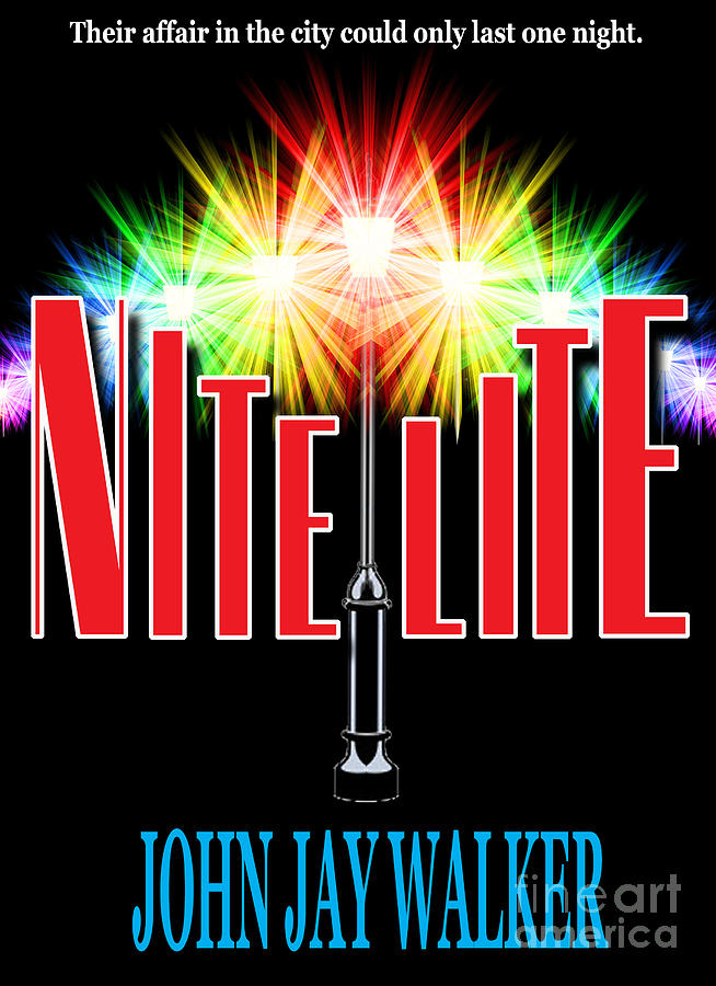 Book Cover Photograph - Nite Lite Book Cover by Mike Nellums