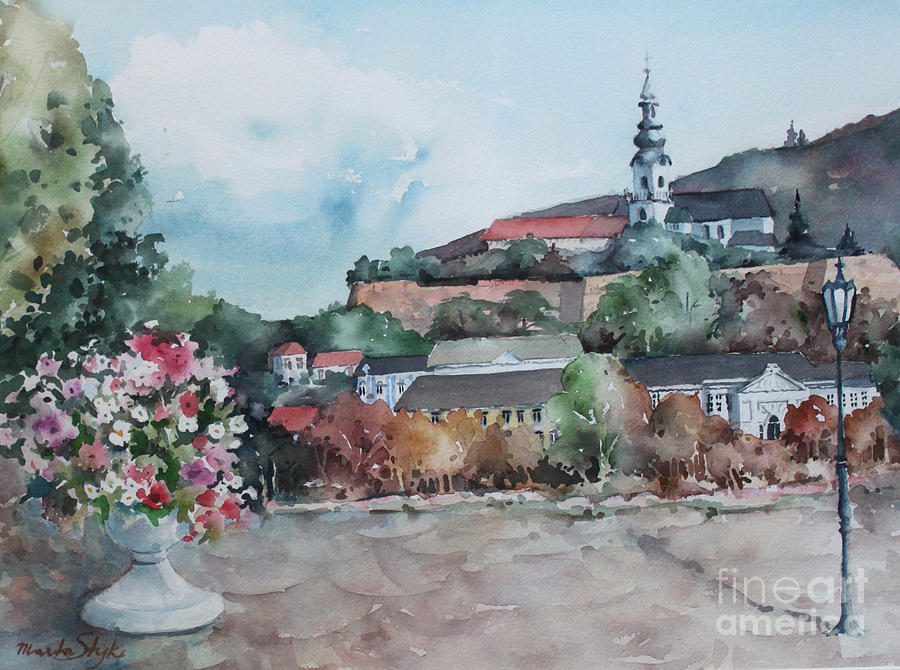 Nitra Painting by Marta Styk