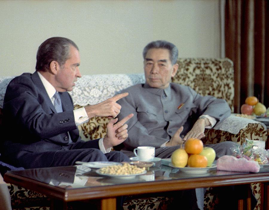 Nixon In China. President Nixon Photograph by Everett