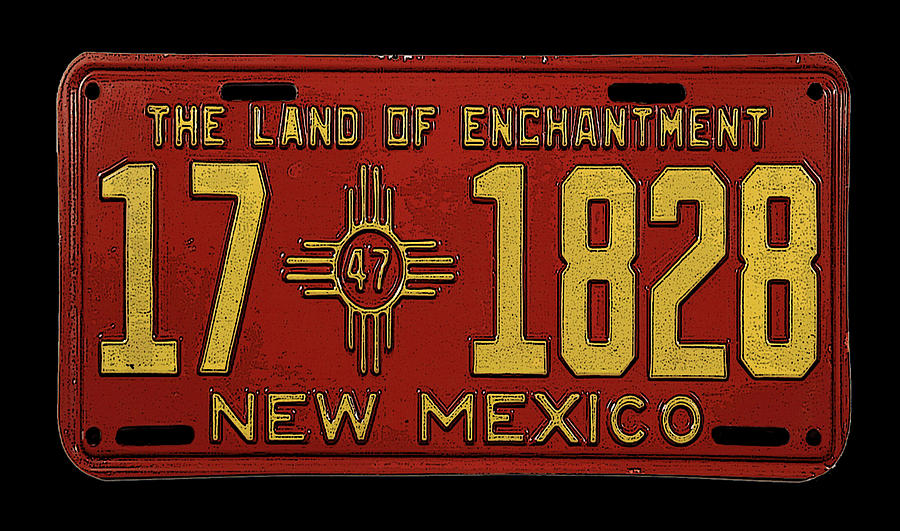 NM Plate 1947 Photograph by Tom DiFrancesca