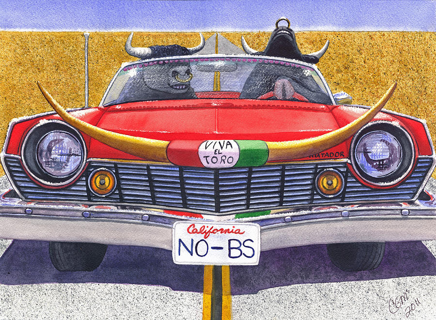 No B.S. Painting by Catherine G McElroy