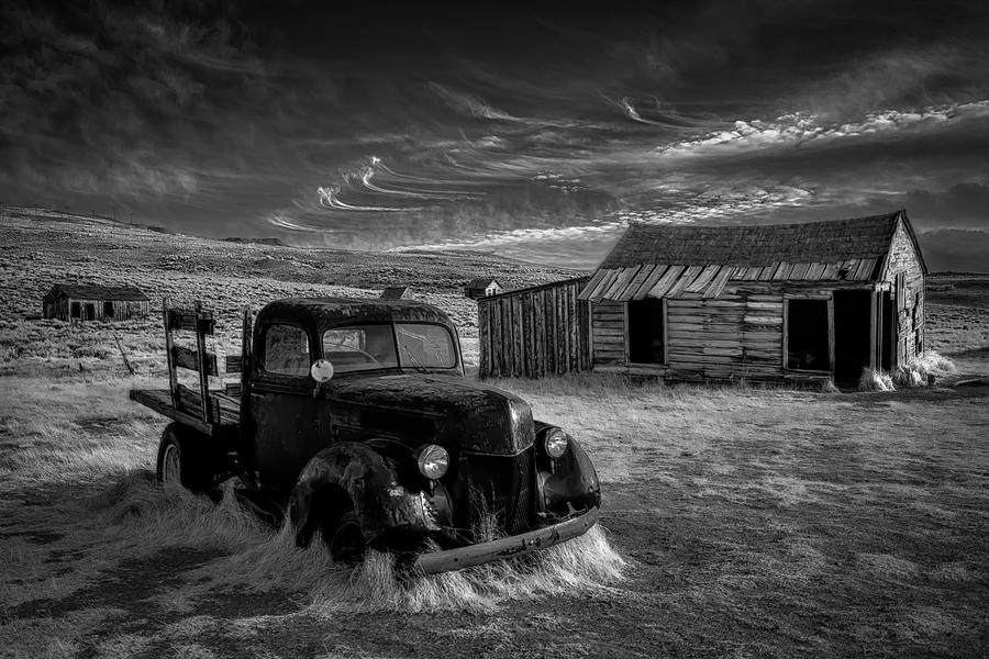 Monochrome Photograph - No More Gold... by Rob Darby