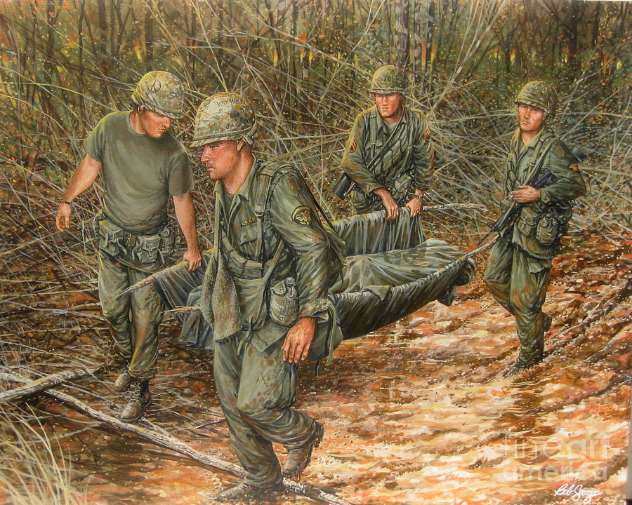 No one left behind Painting by Bob  George