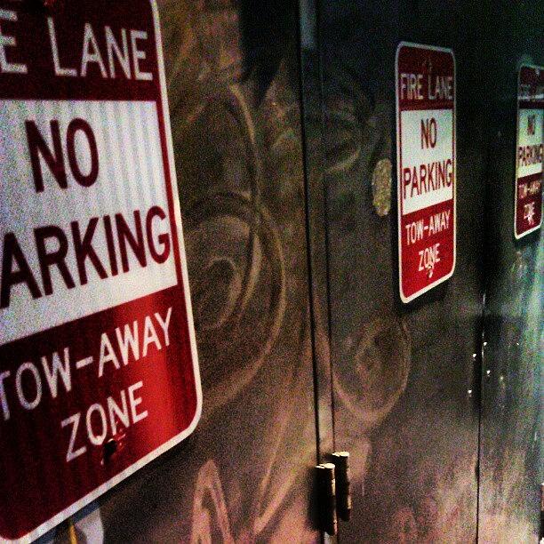 Boston Photograph - No Parking by Nick Hansen
