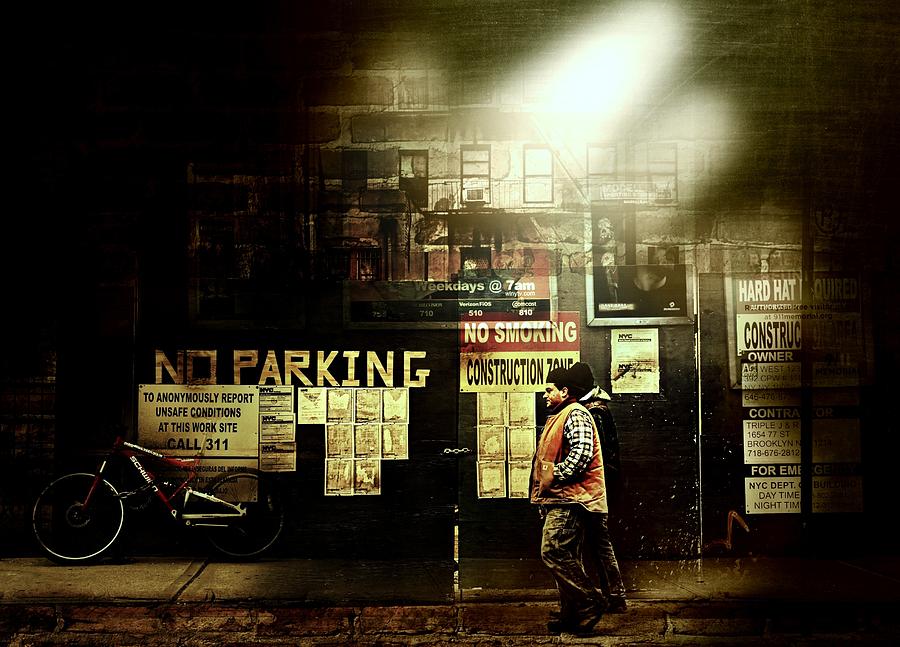 New York City Photograph - No Parking Zone by Diana Angstadt