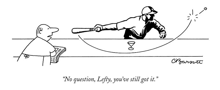 No Question Drawing by Charles Barsotti