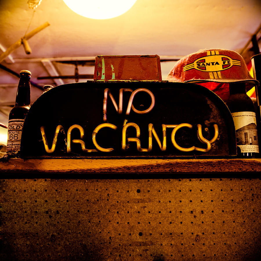 No Vacancy Photograph by Chris Bordeleau