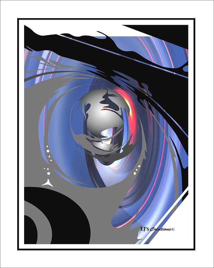 Abstract Digital Art - No.14 by Eric Johnson
