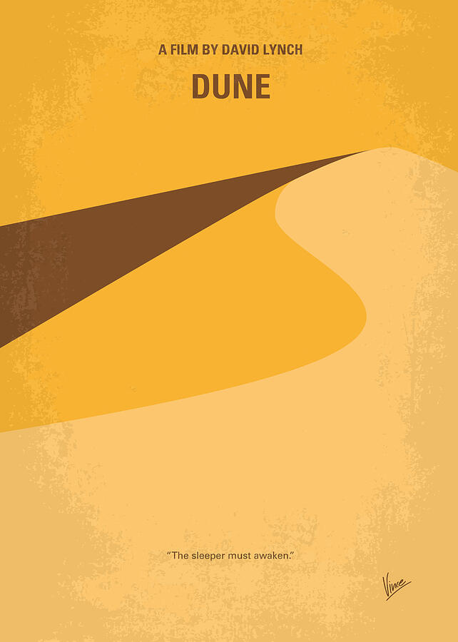 Dune Digital Art - No251 My DUNE minimal movie poster by Chungkong Art