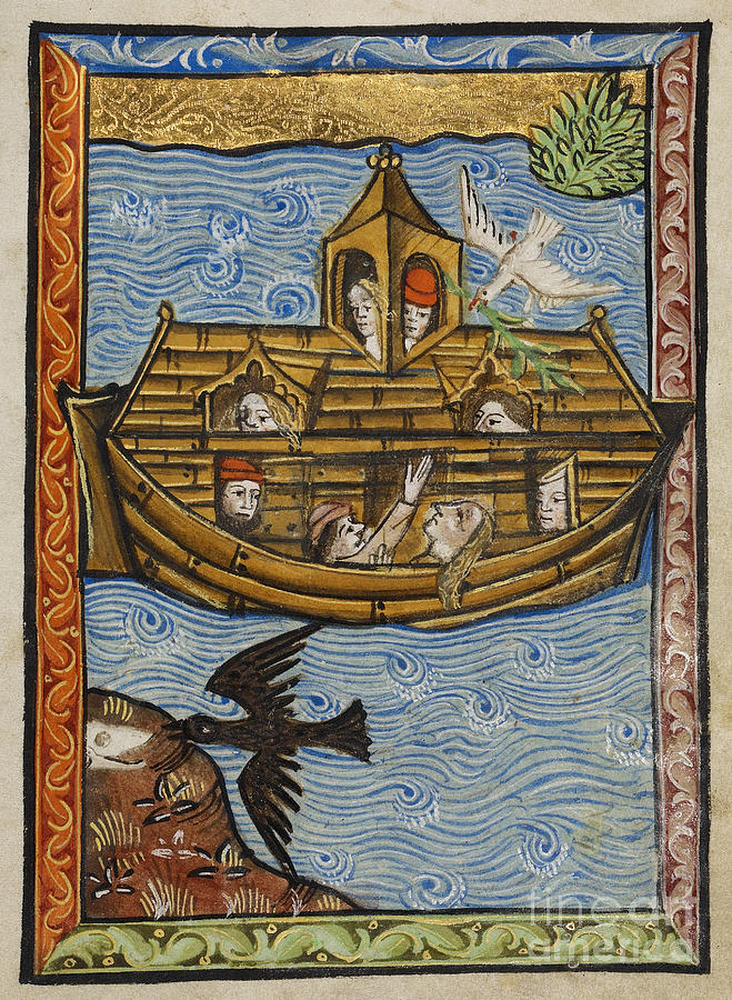 Genesis Photograph - Noahs Ark, 1190 by Getty Research Institute