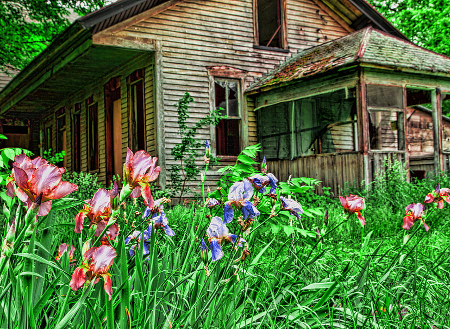 Old House Photograph - Nobody Home 2 by John Crothers
