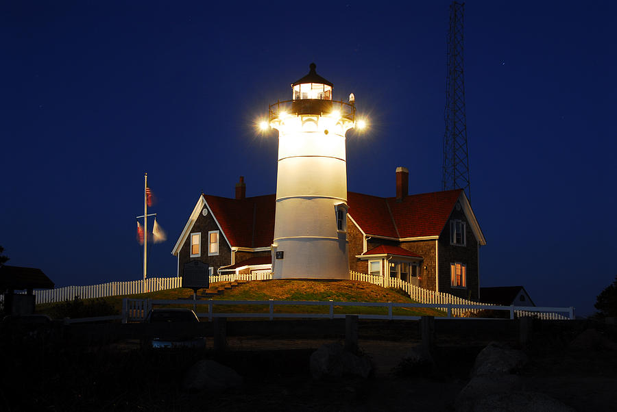Nobska Point Light Photograph by Dan Myers