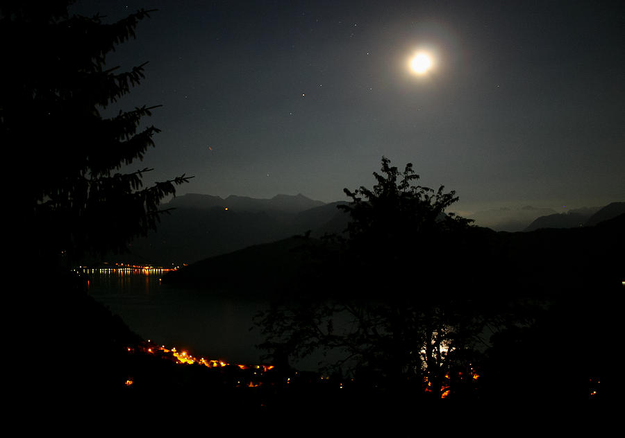Nocturne in Switzerland Photograph by Jenny Setchell