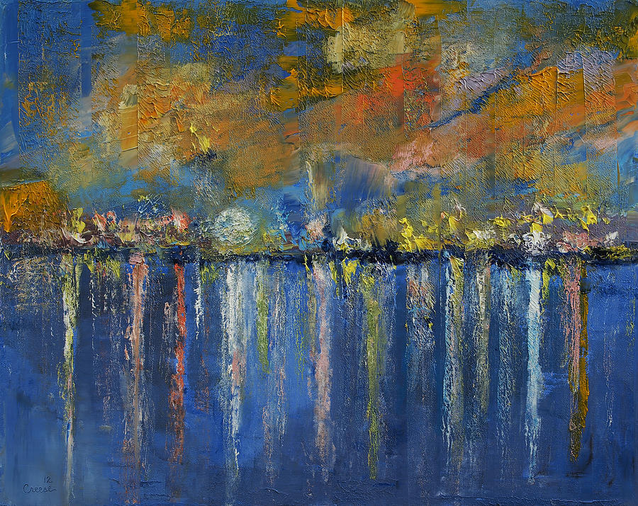 Nocturne Painting by Michael Creese