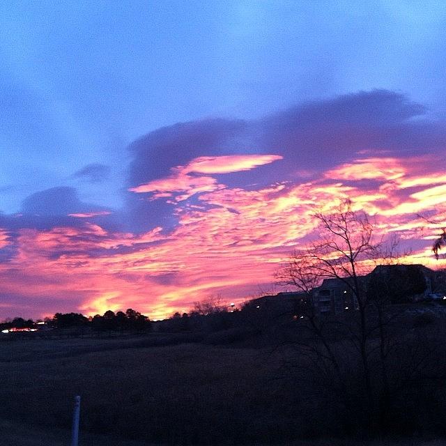 Beautiful Photograph - #nofilter #sunrise #colorado by Shellie Bee