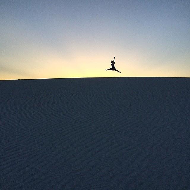 Sunset Photograph - #nofilter #whitesands #newmexico by Shawn Hope