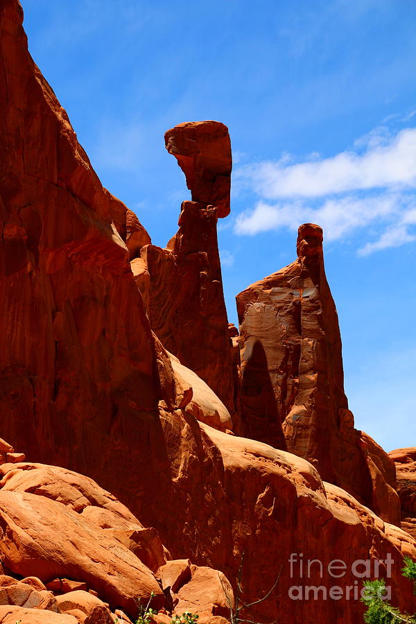 Nofretetes Face  - Arches NP Photograph by Christiane Schulze Art And Photography