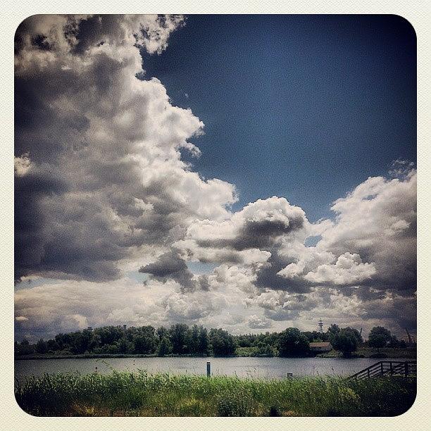 Nog Meer Wolken Eh.. Groeten Uit Photograph by Diana Van Laar