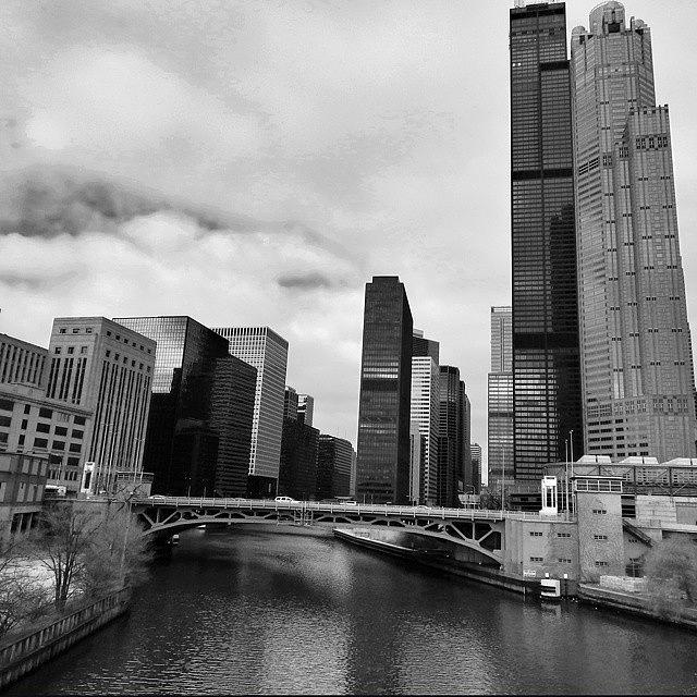 Skyscraper Photograph - Noir. Corporate America 😱 by Julius Famadico