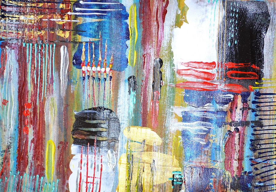 Abstract Painting - Noise by Alanna Murphy