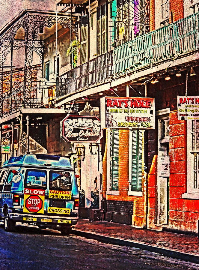 New Orleans Photograph - NOLA Life by Judy Hall-Folde