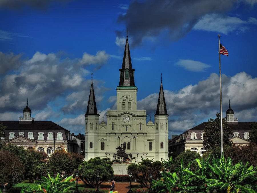 New Orleans Photograph - NOLA - St. Louis Cathedral 001 by Lance Vaughn