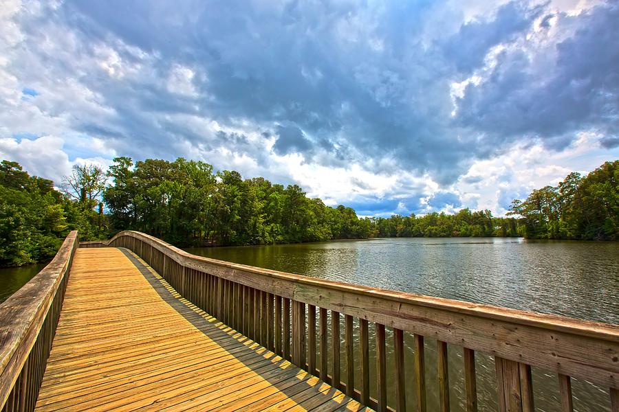 Noland Trail Bridge Photograph by Regina Williams | Fine Art America